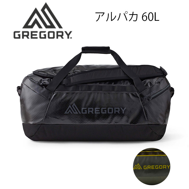 P10倍 グレゴリー アルパカ 60 ダッフル バッグ トラベル アウトドア 旅行 アドベンチャートラベルシリーズ GREGORY 国内正規品