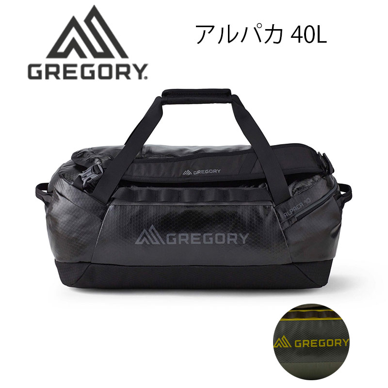 P10倍 グレゴリー アルパカ 40 ダッフル バッグ トラベル アウトドア 旅行 アドベンチャートラベルシリーズ GREGORY 国内正規品