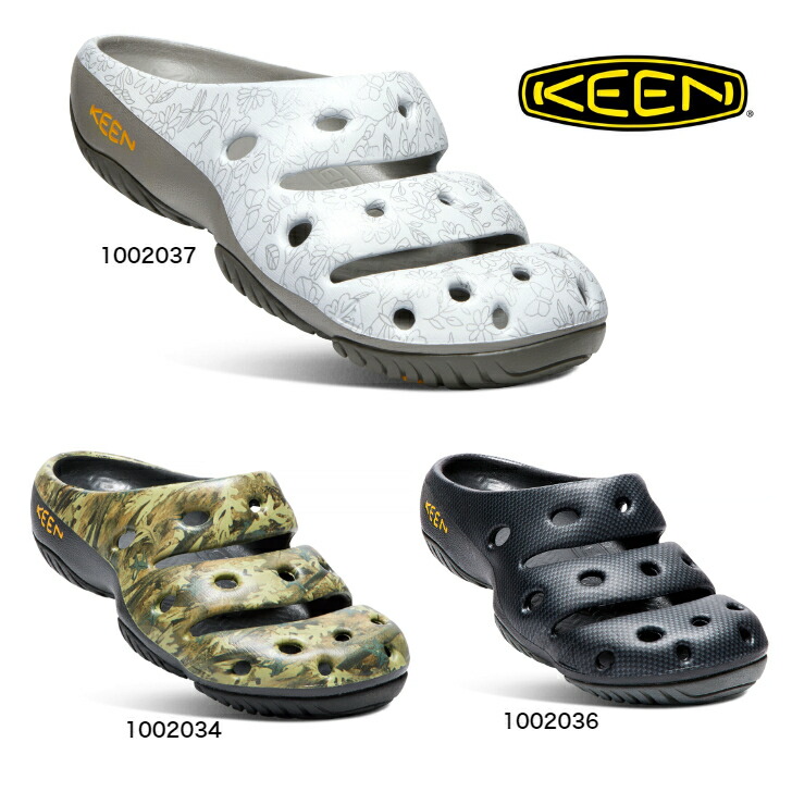 KEEN Yogui Arts 1002036GRAPHITE グラファイト 1002037 HAWAII FLOWERS SILVER  1002034 CAMO GREEN キーン ヨギアーツ 正規品 メンズサンダル ブランド おしゃれサンダル メンズ サンダル スポサン 夏 海 川  キャンプ アウトドア クロッグ スニーカー 男性靴 ...