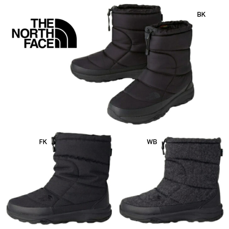 楽天市場】THE NORTH FACE NF52364 KK BK スノー ショット 6 インチ