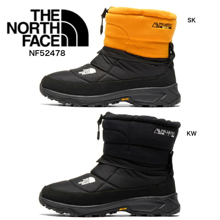 楽天市場】THE NORTH FACE NF52364 KK BK スノー ショット 6 インチ