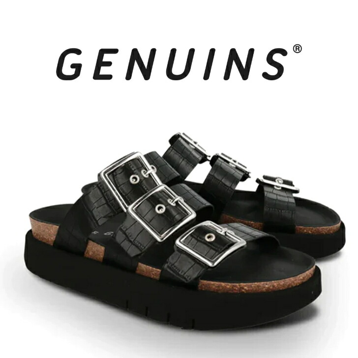 楽天市場】ジェニュインズ GENUINS サンダル クリスティ [G105782JT