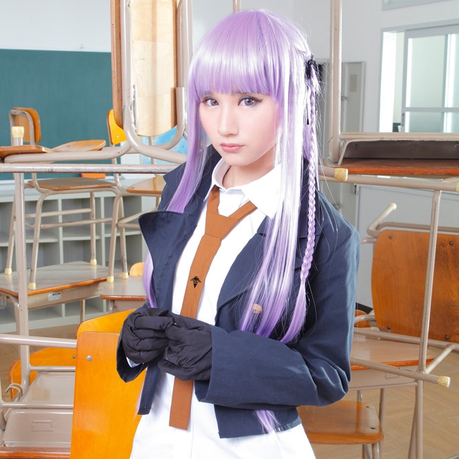 楽天市場 送料無料 耐熱アニメwig ストレートロング ホワイトライラック 霧切響子 ダンガンロンパ 風コスプレウィッグ カラーウィッグ プリシラ アニキャラ コスプレウィッグ Arune 仮装雑貨のお店あるね
