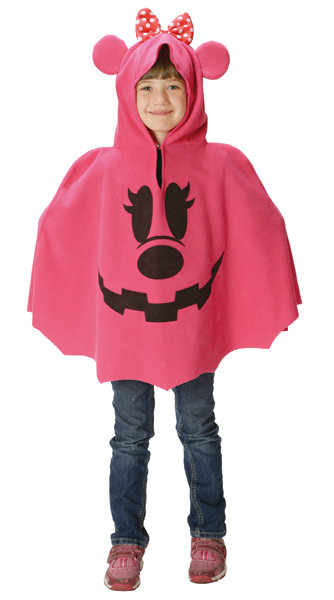 楽天市場 パンプキンミニーポンチョ ディズニー ハロウィン 公式ライセンス 変装 コスプレ キャラクター 衣装 仮装 コスチューム Arune 仮装雑貨のお店あるね