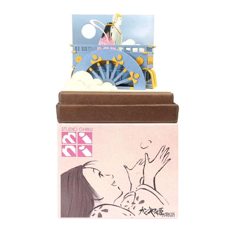 スタジオジブリmini かぐや姫の物語 月からのお迎え みにちゅあーとキット 組立キット ペーパークラフト さんけい NONスケール画像