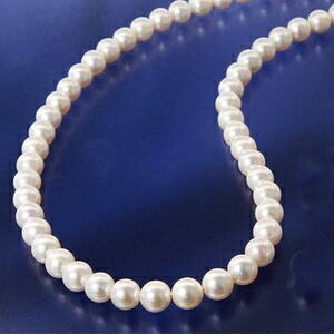 〔 鑑別付 〕 花珠 本真珠 あこや真珠 パールネックレス 7.0mm ～ 7.5mm 真珠｜arupi