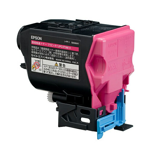 EPSON/エプソン LPC4T9MV 環境推進トナー マゼンタ メーカー純正品 【沖縄・離島 お届け不可】