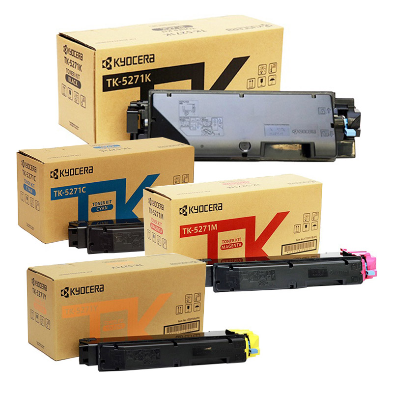 KYOCERA/京セラ TK-5271K/TK-5271C/TK-5271M/TK-5271Y トナー 4色仕掛ける 製造業者完全無欠品 【沖縄・離島 お届け不可】