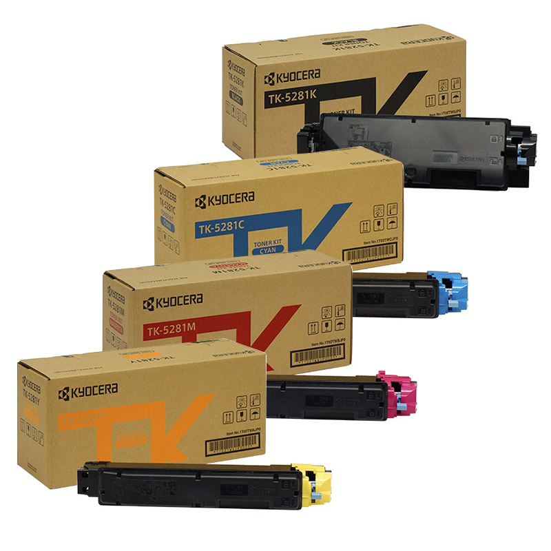 KYOCERA/京セラ TK-5281K/TK-5281C/TK-5281M/TK-5281Y トナー 4色セット メーカー純正品 【沖縄・離島 お届け不可】 58,740円