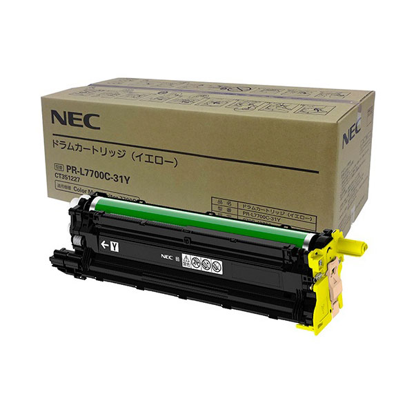 【新品未開封】純正品トナーカートリッジPR-L7700C-11.12.13.14 NEC ドラムカートリッジ PR-L7700C-31（K,C,M,Y） 純正：日本