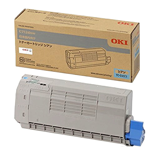 OKI/沖データ TC-C4CC1 / TCC4CC1 トナーカートリッジ シアン メーカー純正品 【沖縄・離島 お届け不可】|歩人 web店