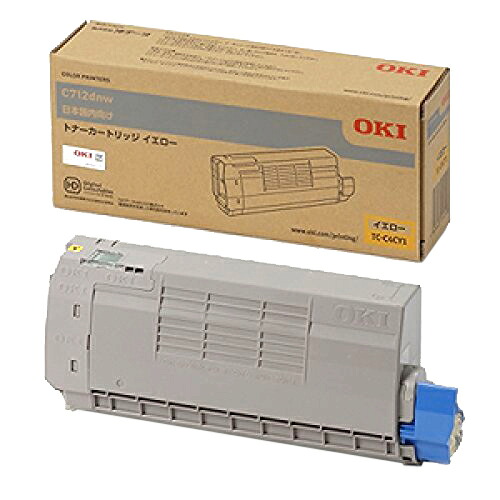 OKI/沖データ TC-C4CY1 / TCC4CY1 トナーカートリッジ イエロー メーカー純正品 【沖縄・離島 お届け不可】|歩人 web店