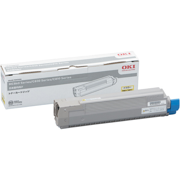 OKI/沖データ TNR-C3KY1/TNRC3KY1 トナーカートリッジ イエロー メーカー純正品 【沖縄・離島 お届け不可】