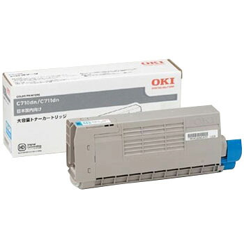OKI/沖データ TNR-C4GC2 / TNRC4GC2 大容量トナーカートリッジ シアン メーカー純正品 【沖縄・離島 お届け不可】