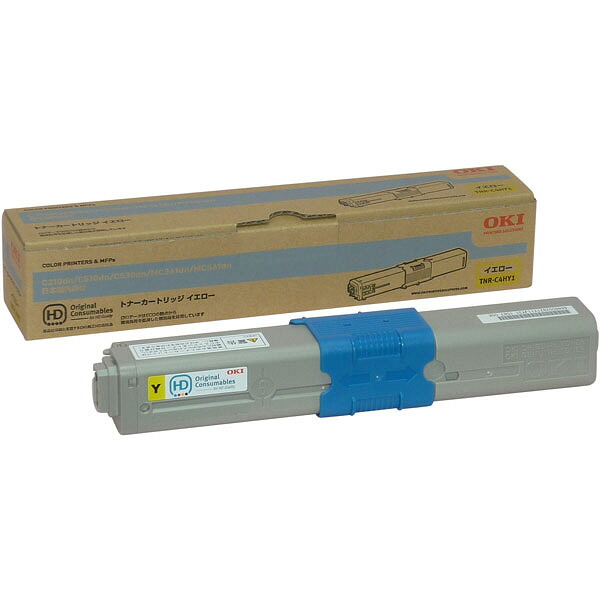 OKI/沖見聞 TNR-C4HY1 / TNRC4HY1 トナーカートリッジ 黄色 製造業者完全無欠品 【沖縄・離島 お届け不可】