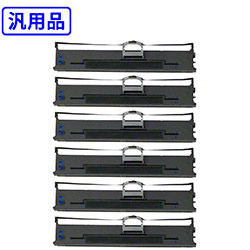 【6本セット】沖データ/OKIデータ 【汎用】 RBC-11-001対応 リボンカートリッジ 【沖縄・離島 お届け不可】 10,296円