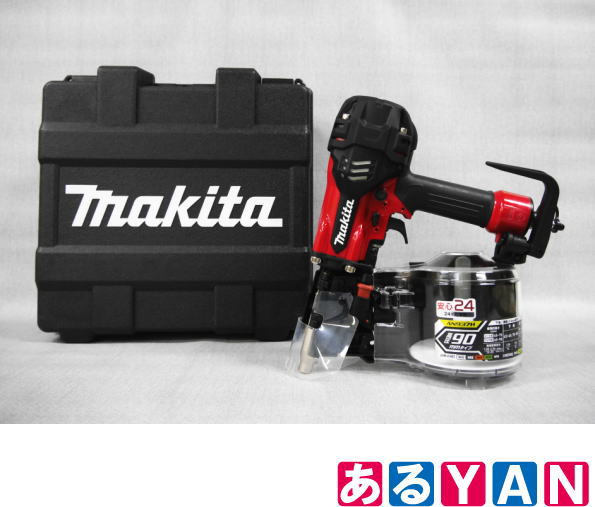[新品] マキタ AN937H 高圧エア釘打機 エアダスタ付 ワイヤ90mm シート75mm (ワイド) ケース付 46,680円