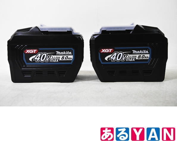 【中古】(外箱開封) (未使用)マキタ リチウムイオンバッテリー BL4080F 2台セット 新古品