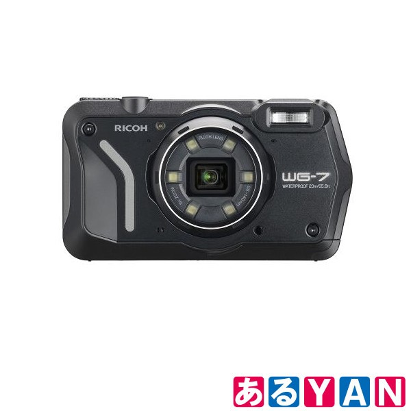 リコー デジタルカメラ WG-7 RICOH ブラック 有効画素数2000万画素