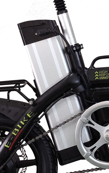 電動自転車「SMART」14インチの専用大容量リチウムバッテリー　48V15AH　バッテリー 走行距離は40KM以上!画像