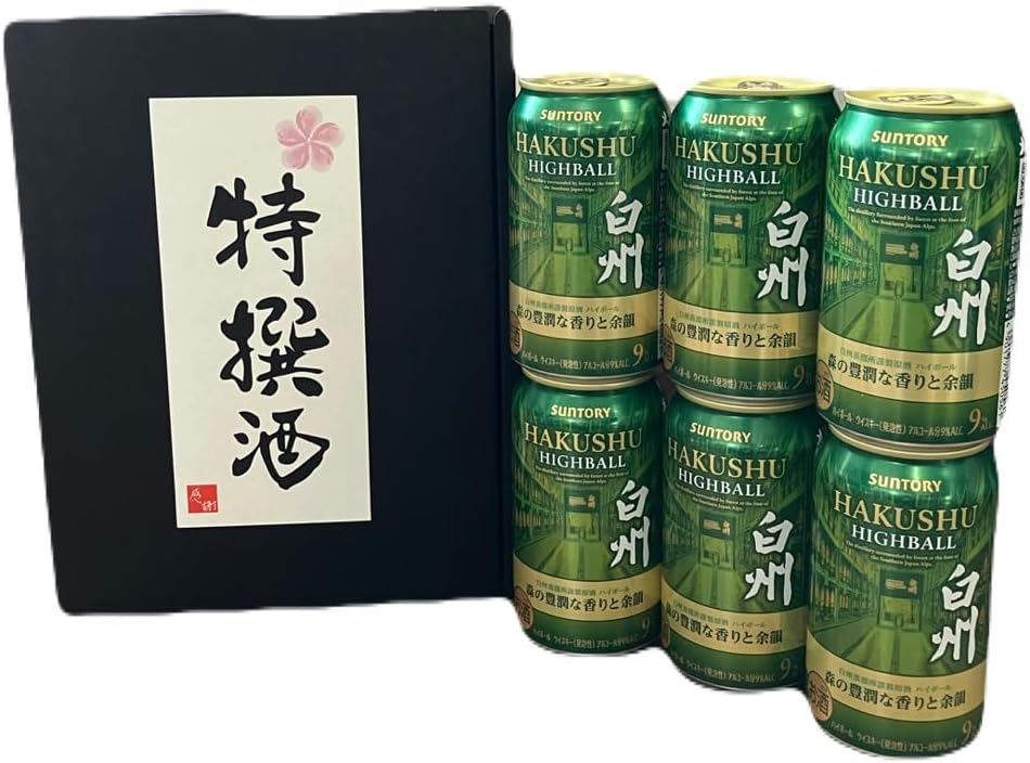 白州　6本 楽天市場】【送料無料】サントリー白州ハイボールセット 6缶セット