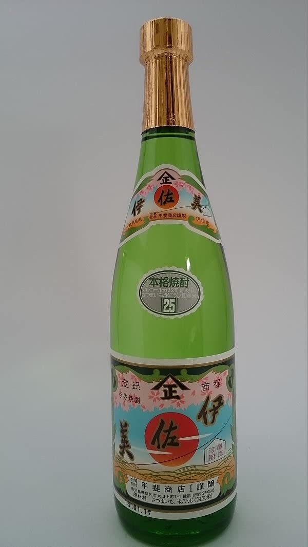 【楽天市場】甲斐商店 伊佐美 芋焼酎 25度 720ml：アルボ