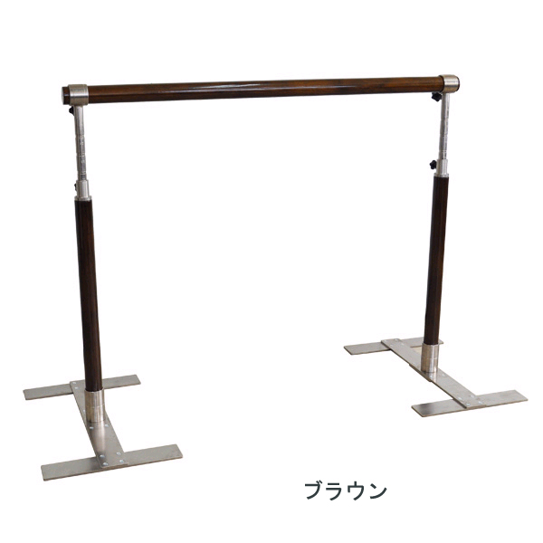 chacott チャコット バレエスタンド　レッスンバー Chacott ポータブル バレエスタンド 二段式木製バー チャコット