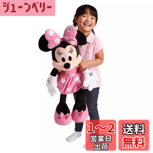 DisneyStore Disney ディズニー Minnie Mouse Plush ミニーマウス 大きい ぬいぐるみ ピンク 27インチ 2018 並行輸入品
