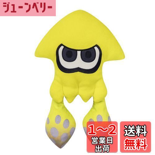 三英貿易 Splatoon (スプラトゥーン)3 ALL STAR COLLECTION イカ (M) イエロー W26×D11×H40cm ぬいぐるみ SP36