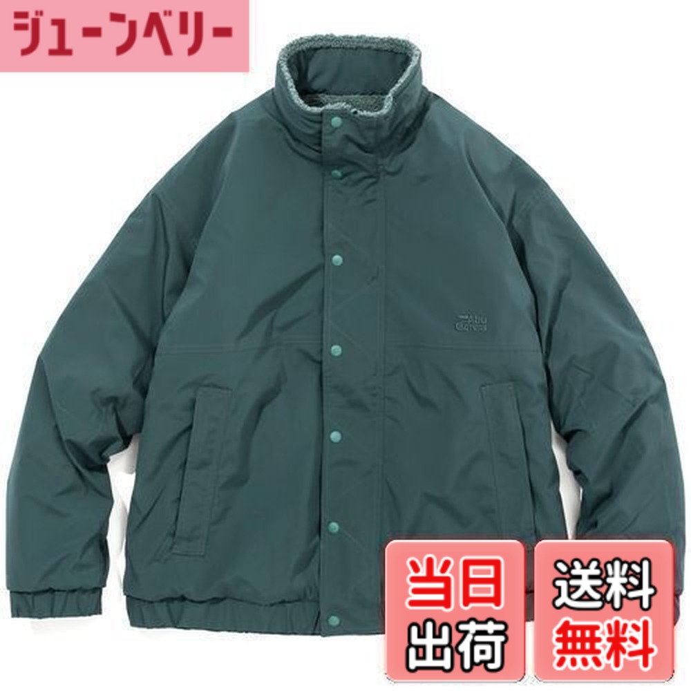 【貨物輸送無料】AbuGarcia (アブガルシア) リバーシブルブルゾン 緑であること L大いさ
