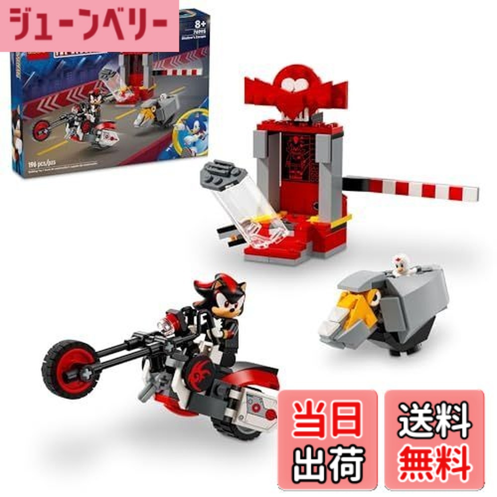 【貨物輸送無料】レゴ(LEGO) ソニック ザ ヘッジホッグ 影ぼうし ザ ヘッジホッグ 逃げ失せる 精神的な統合書き割り 自動二輪車手あそび 映像媒体力くらべ 文字記号 図形 ちびっ子用 ソニック 手あそび ゲーマー向け差し上げ物 客体年歯8歳 つけ加える 76995