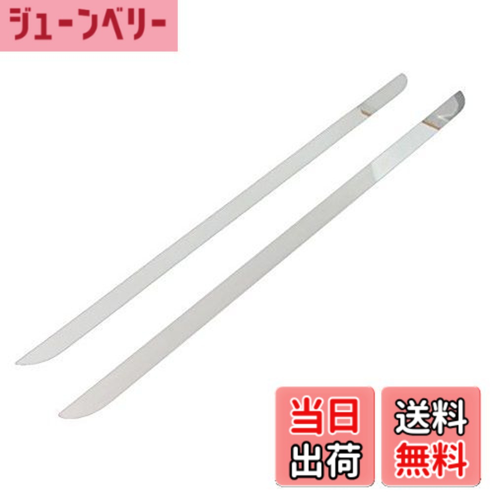 【送料無料】BRIGHTZ ルークス ML21系 超鏡面ステンレスメッキスライドドアアンダーライン 2PC 【 SID-MOL-075 】 5597