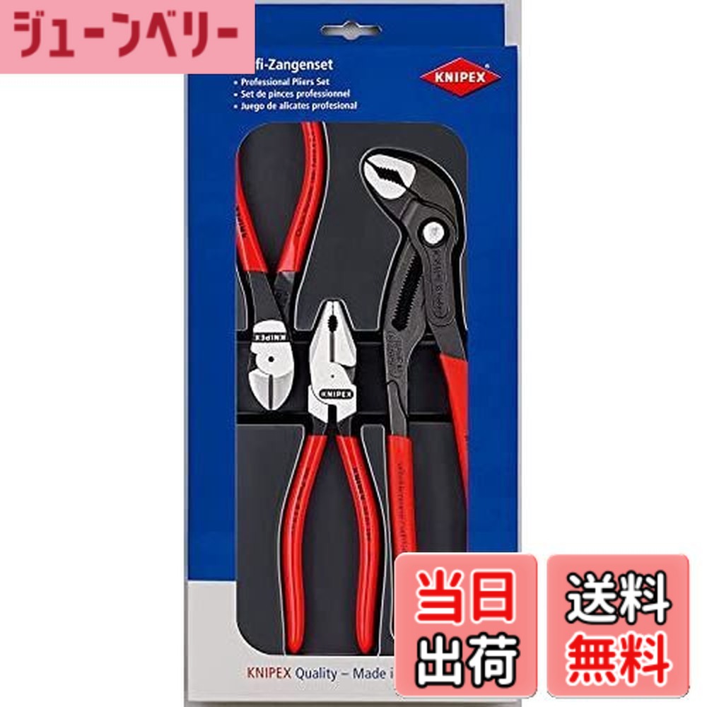 【送料無料】クニペックス KNIPEX KNIPEX(クニペックス) プライヤーセット 2010