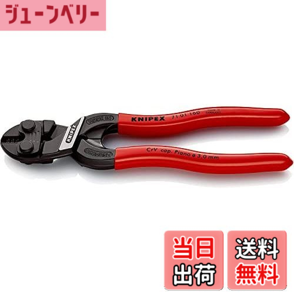 【貨物輸送無料】クニペックス KNIPEX 7101-160SB 小型クリッパー 7101-160SB