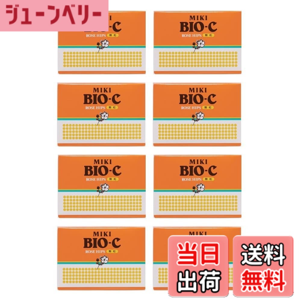 【送料無料】お得な８個入１ケース！！[三基商事] ミキ バイオc顆粒（３ｇｘ４０Ｈ）ｘ８個 サイズ：x 8
