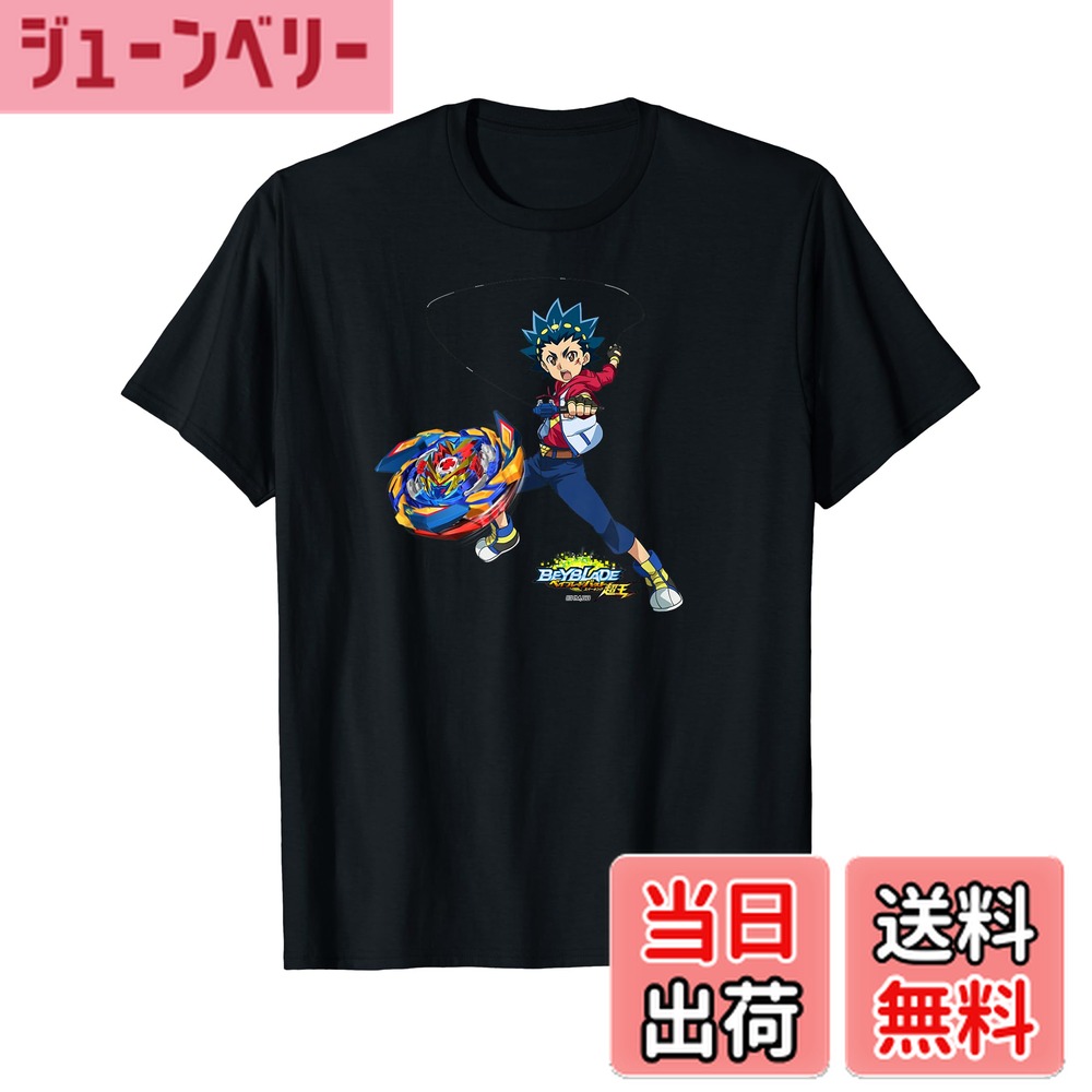 【送料無料】ベイブレードバースト スパーキング 蒼井バルト＆ブレイブヴァルキリー Tシャツ画像
