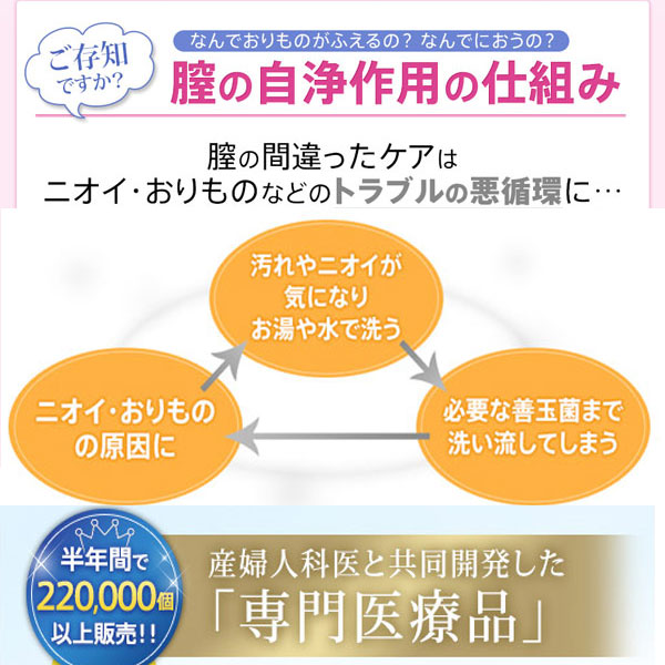 楽天市場 送料250円 膣洗浄器 Inclearインクリア 3本入り Zyun デリケートゾーン 洗浄 清潔 おりもの 1000円 ポッキリ コンドーム 避妊具 アサヒショップ アサヒショップ