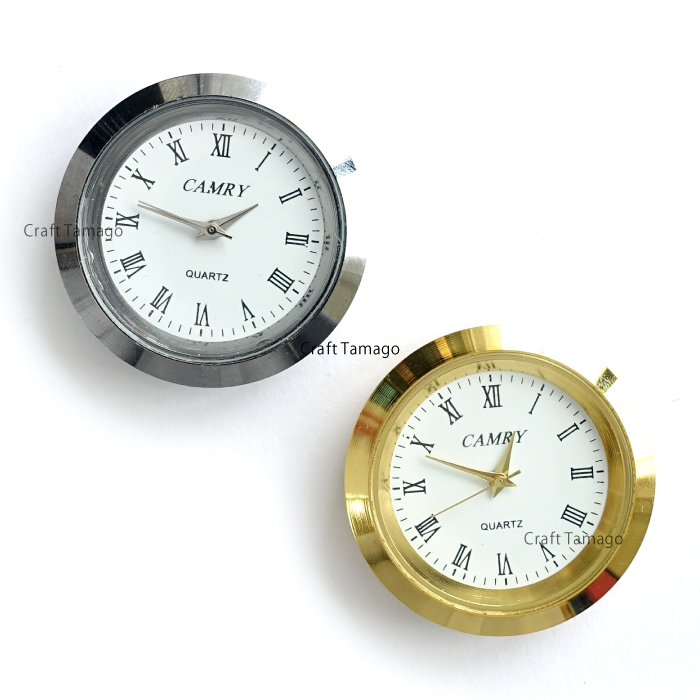 楽天市場 1個 キャロット時計 はめ込みパーツ 約36mm ハンドメイド 手芸 Craft Tamago クラフトタマゴ