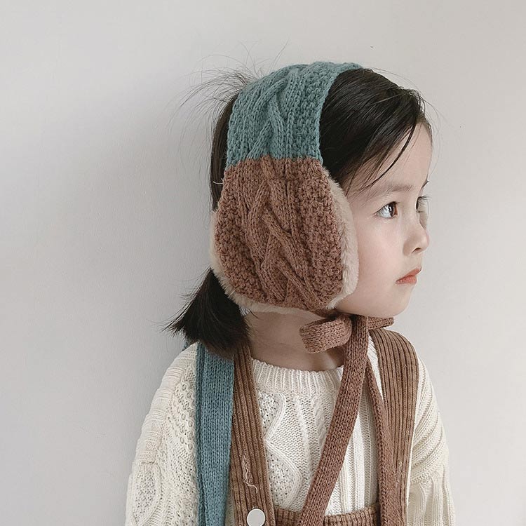 最新な キッズ 耳あて 耳当て もこもこ イヤーマフ ベビー 子供 秋冬 防寒 かわいい スヌード ヘアバンド 紐付き 男の子 女の子 出産祝い プレゼント ギフト 2way ニットイヤーマフ ネックウォーマー 通学 保温 防風 あったか アウトドア 可愛い Sferavisia Hr
