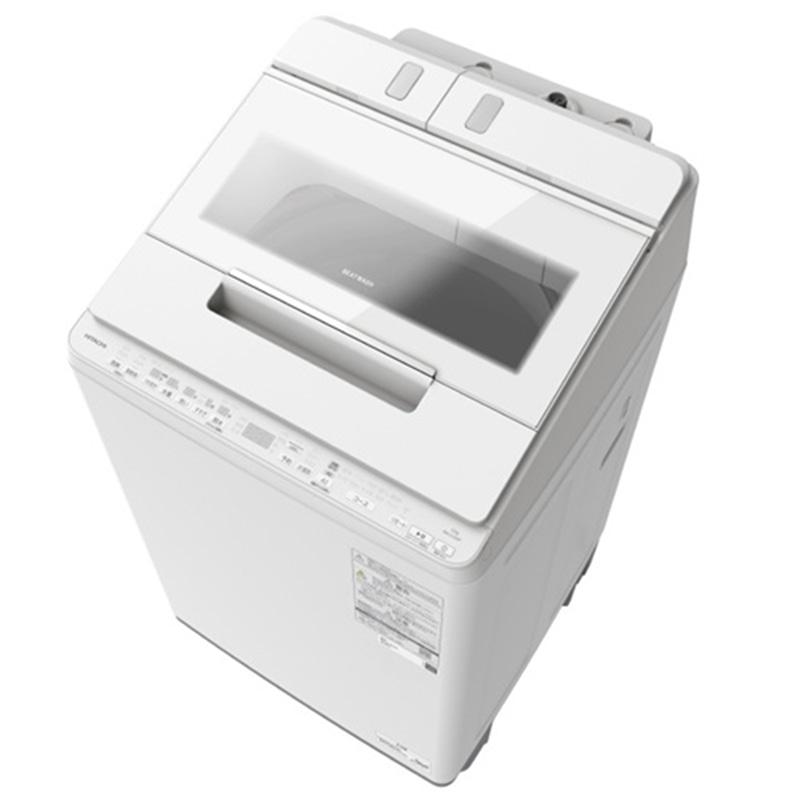 HITACHI 全自動洗濯機 ビートウォッシュ BW-X120P(W) 7月下旬発送|アサヒdk店