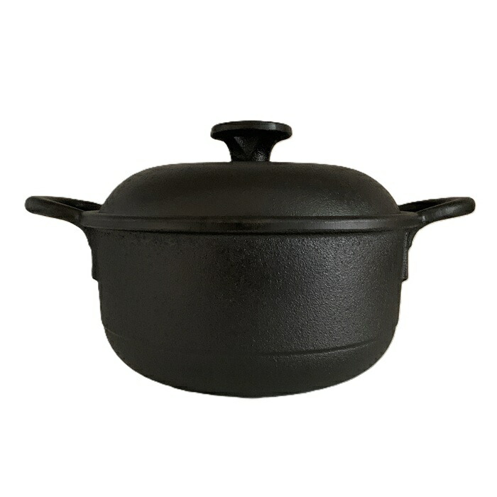 楽天市場】岩鋳 CUROCO クロコ キャセロール 20cm 深型 直火 IH対応