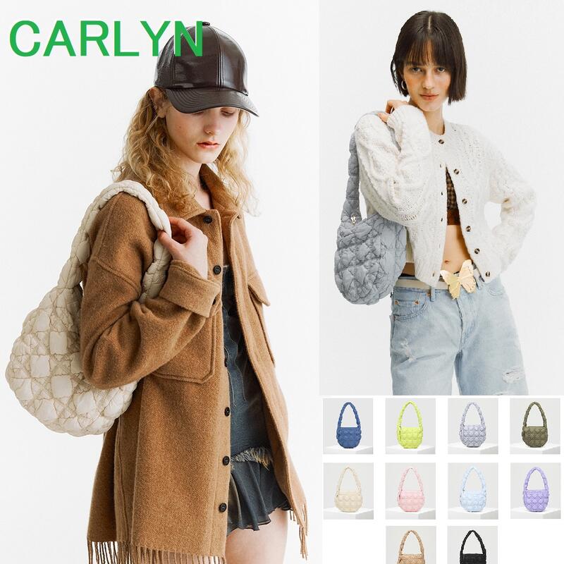 [CARLYN] ソフト M 10colors ショルダーバッグ ハンドバッグ トレンド カジュアル おしゃれ エレガント フェミニン スポーティ 韓国ファッション 韓国スタイル