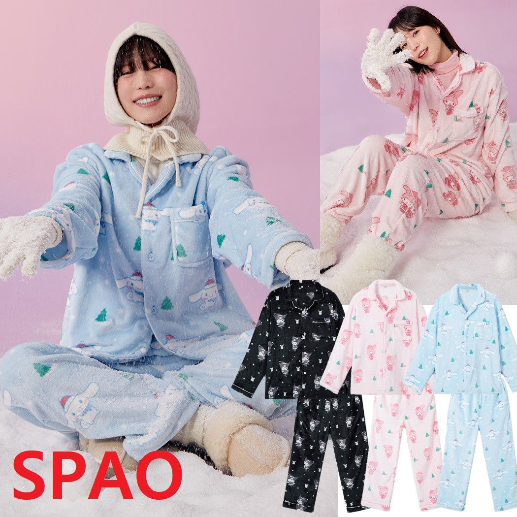 ◆SPAO×サンリオ◆ サマーパジャマ/２カラー 楽天市場】SPAO (スパオ) 2025 ALL サンリオキャラクターズ