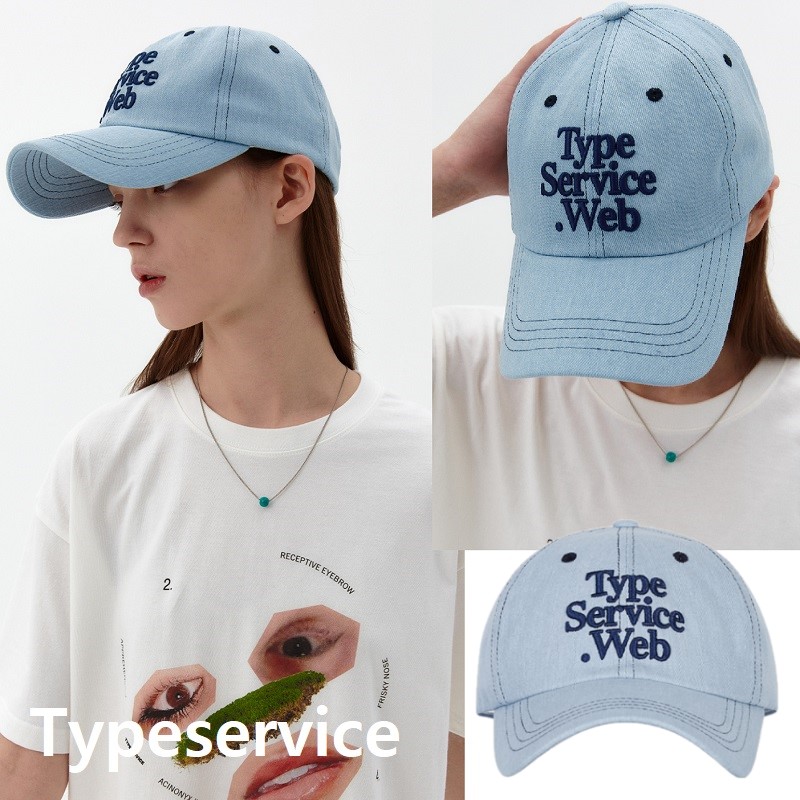 キャップ TYPESERVICE Typeservice Web Cap Dark Blue Typeservice Web Cap [Dark Blue] - 타입서비스