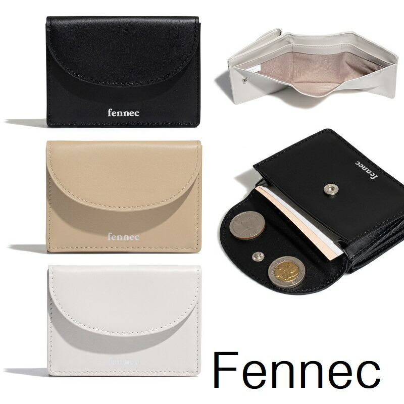 ☆韓国の人気☆【FENNEC】☆ARC WALLE.T☆ FENNEC]☆24FW☆韓国人気☆ARC WALLET (Fennec/折りたたみ財布