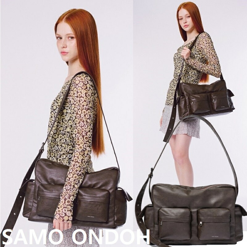 楽天市場】[SAMO ONDOH] 韓国女性に人気 cross utility bag L