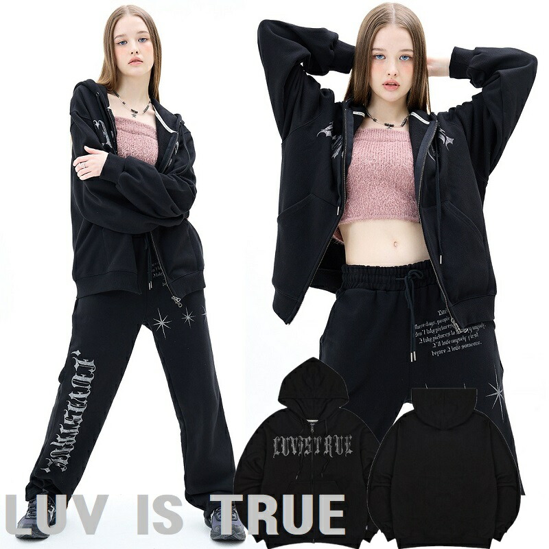 ☆LUV IS TRUE☆AM RIBBON FRILL PUFFER JACKET 韓国 大人気 ☆LUV IS TRUE☆AM RIBBON FRILL PUFFER JACKET 韓国 大人気
