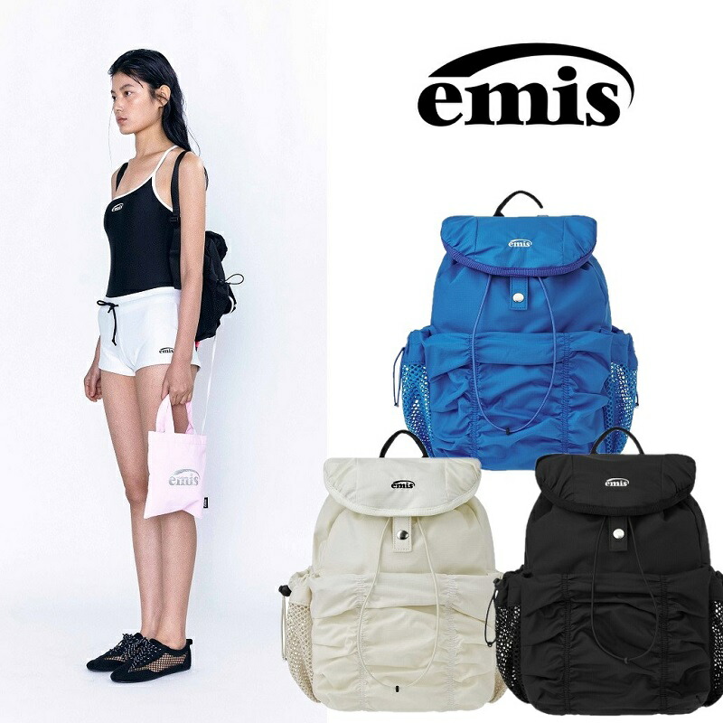 emis バック　ミニリュック　ブラック 楽天市場】EMIS LEATHER MINI BACK PACK エミス ミニバック