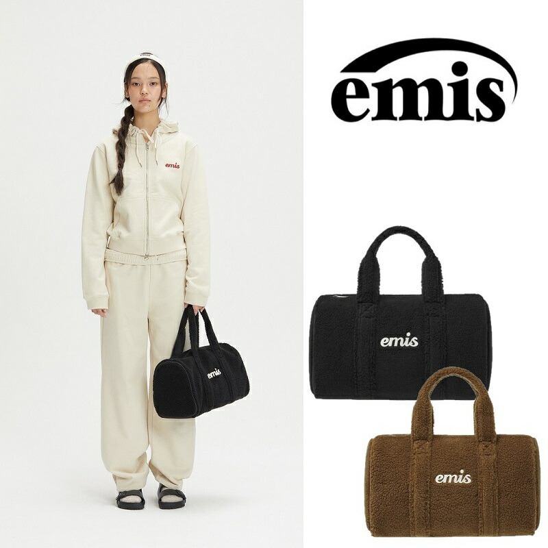 楽天市場】EMIS (エミス) 韓国人気 EMIS HOBO BAG-BLACK