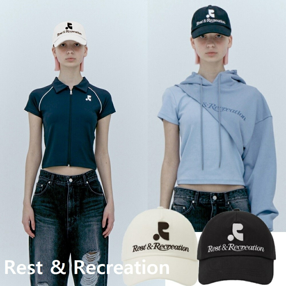楽天市場】Rest & Recreation 韓国人気 RR STITCH BALL CAP